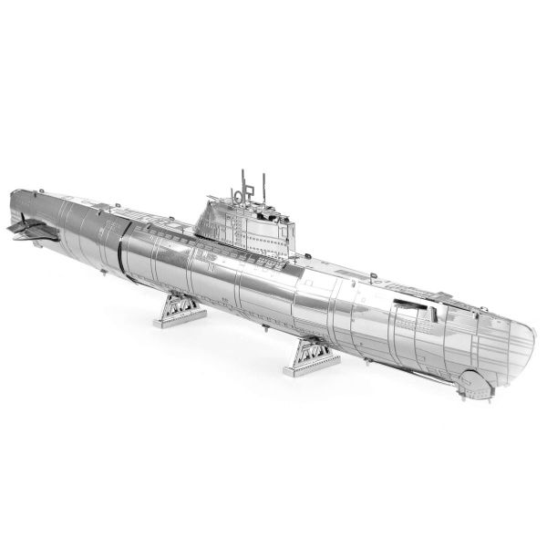Metal Earth-German U Boat-Silver