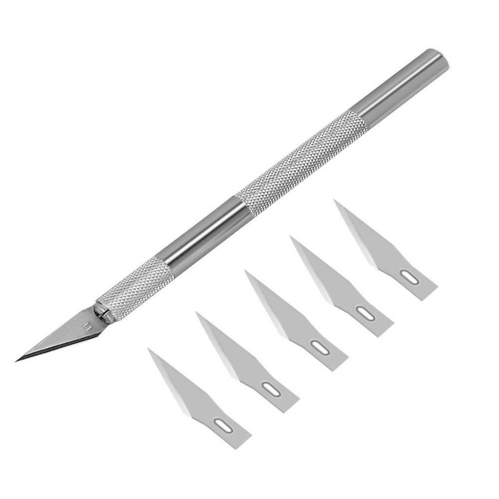 YSPrecision Craft Knife With 5 Extra Blades Shop Today. Get it Tomorrow!