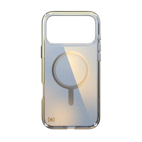 Speck Compatible Presidio Lux Glitter MagSafe iPhone 17 Pro Max - Clear