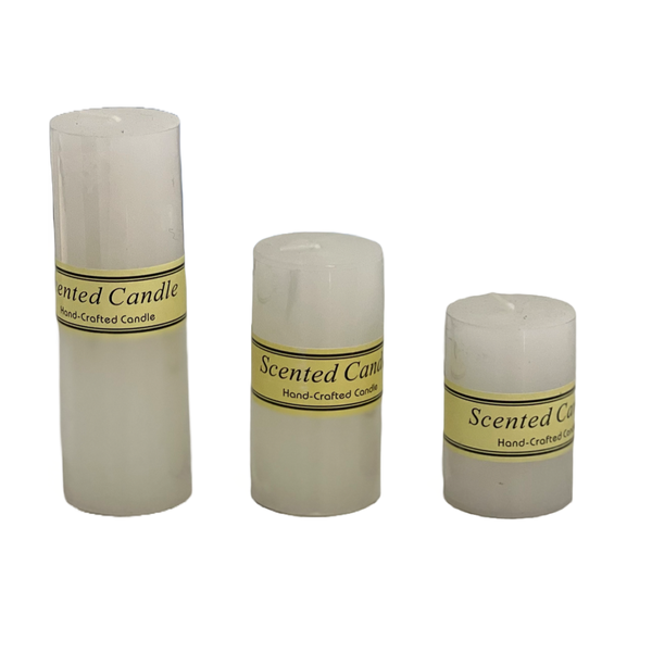 Scented Candles - Set of 3