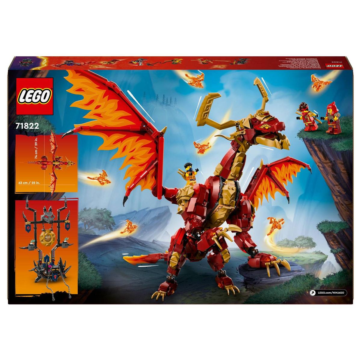 LEGO® - Ninjago® Source Dragon of Motion Adventure Toy - 71822