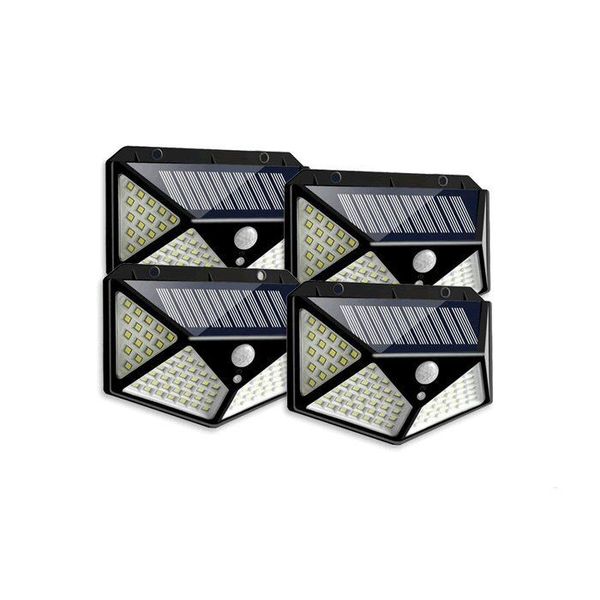 Ten Tech 4PCS LED Outdoor Solar Wall Light