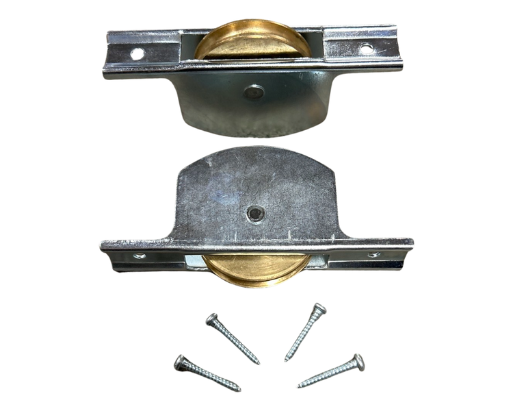 Solid Brass Roller - 170kg per pair