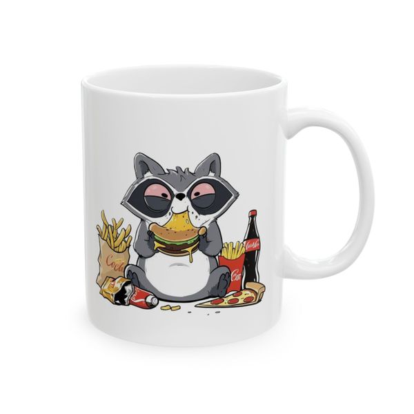 Foodie Racoon - Mug