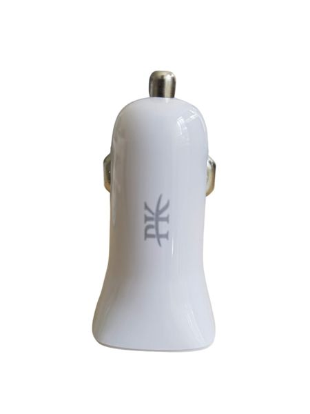 PK 12W Dual USB Car Charger With Type-C Cable - PK22