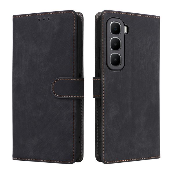 Flip Cases Compatible With Infinix Hot 60 Pro 4G Shockproof Leather Cover