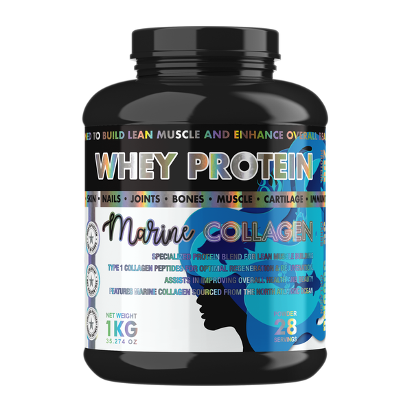 PSNLifestyle Whey Protein Marine Collagen - Vanilla Milkshake 1kg
