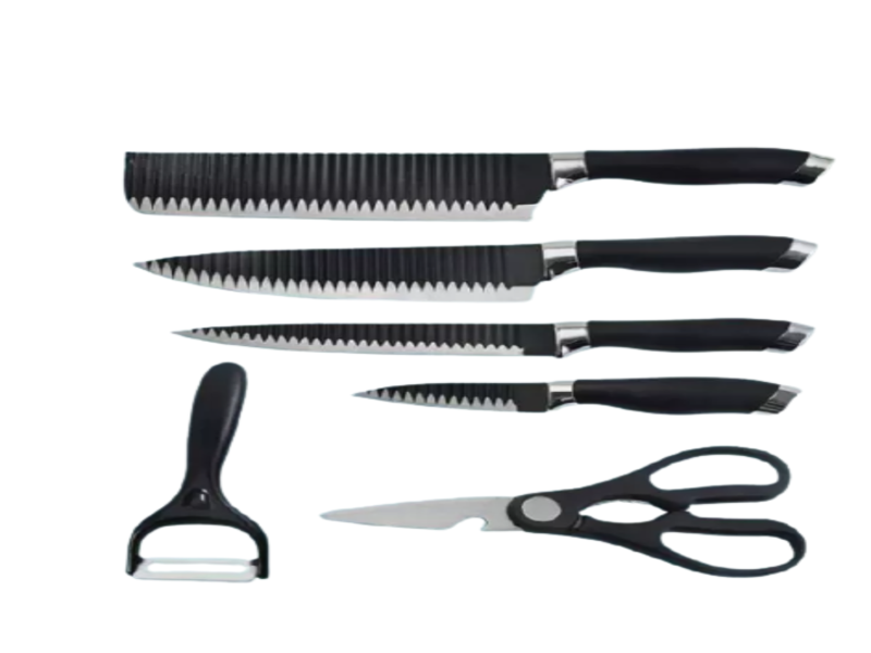 Set Of 6 Pieces Non Stick Kitchen Knife