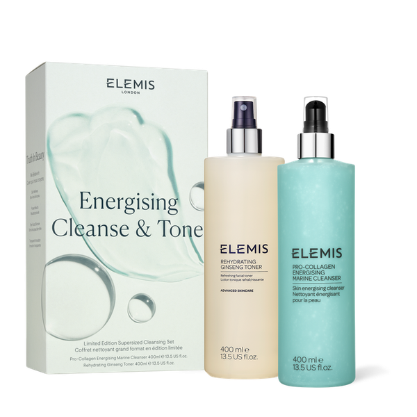 ELEMIS Energising Cleanse &amp; Tone Supersized Duo