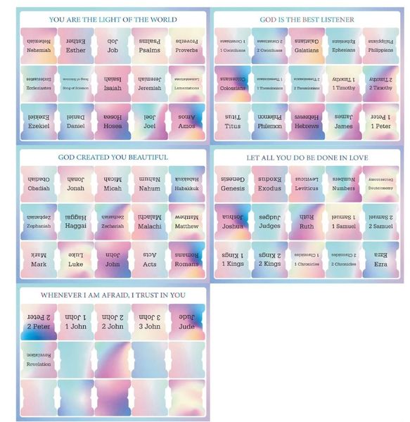 Bible Index Tags Morandi Color Tags Stickers