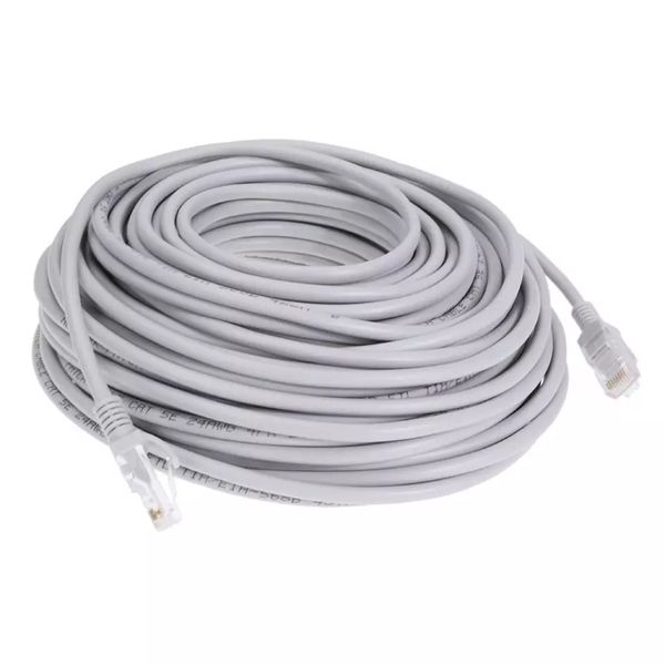 Cat 6 Network Cable -Grey Ethernet Cable Internet Lan Cable RJ45 Connectors