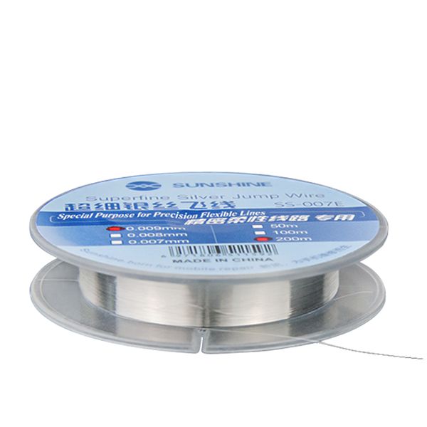 SUNSHINE SS 007E Silver Jump Wire 200M 0.007MM