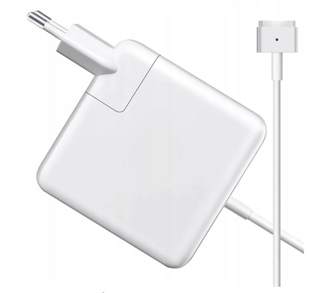 85W Power Compatible for MagSafe 2 MacBook Charger - White