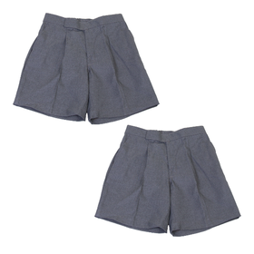 Boys School Shorts Grey 2 Pack Shop Today Get It Tomorrow   S Xlpreview.file