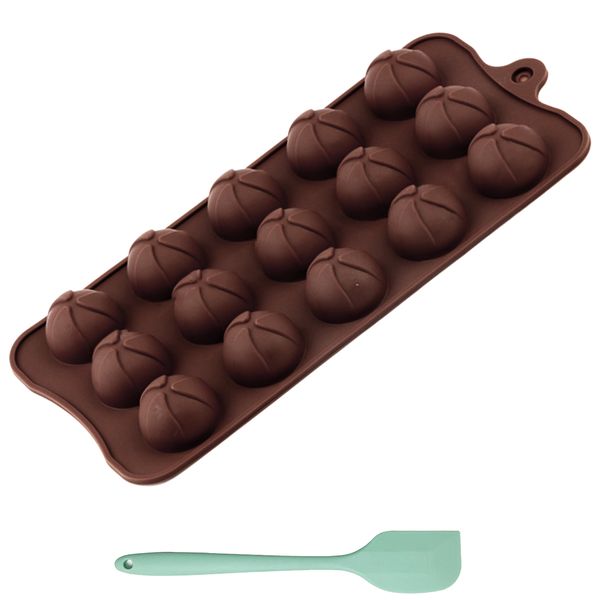 Silicone Mold for Homemade Chocolate, Boll Pattern