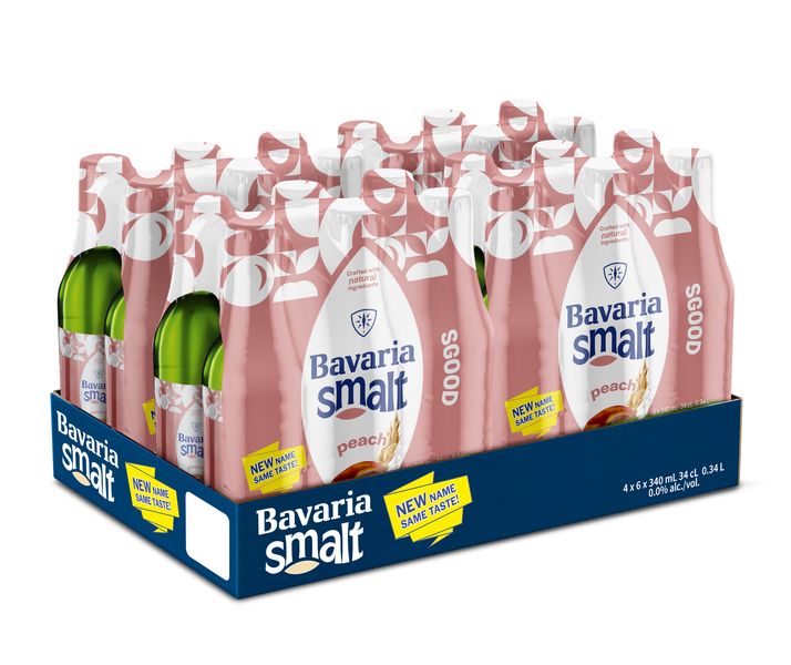 Bavaria - Smalt Peach - 24 x 340ml