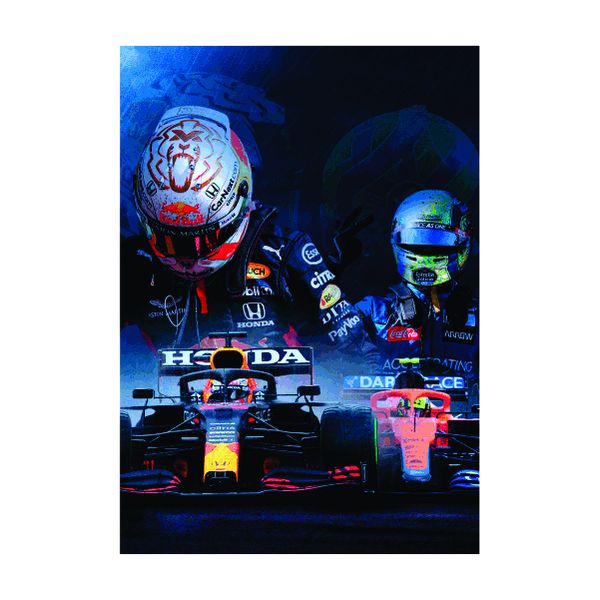 Max v ricciardo - A1 poster