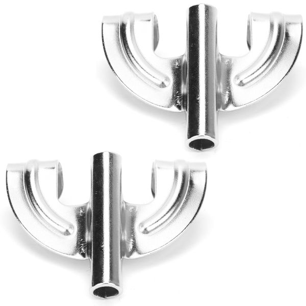 2pieces Drum Claw Hooks w/ Tension Rods