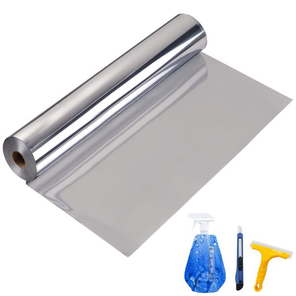 One-Way Privacy Window Film, Heat-Blocking Sun Protection Window Film