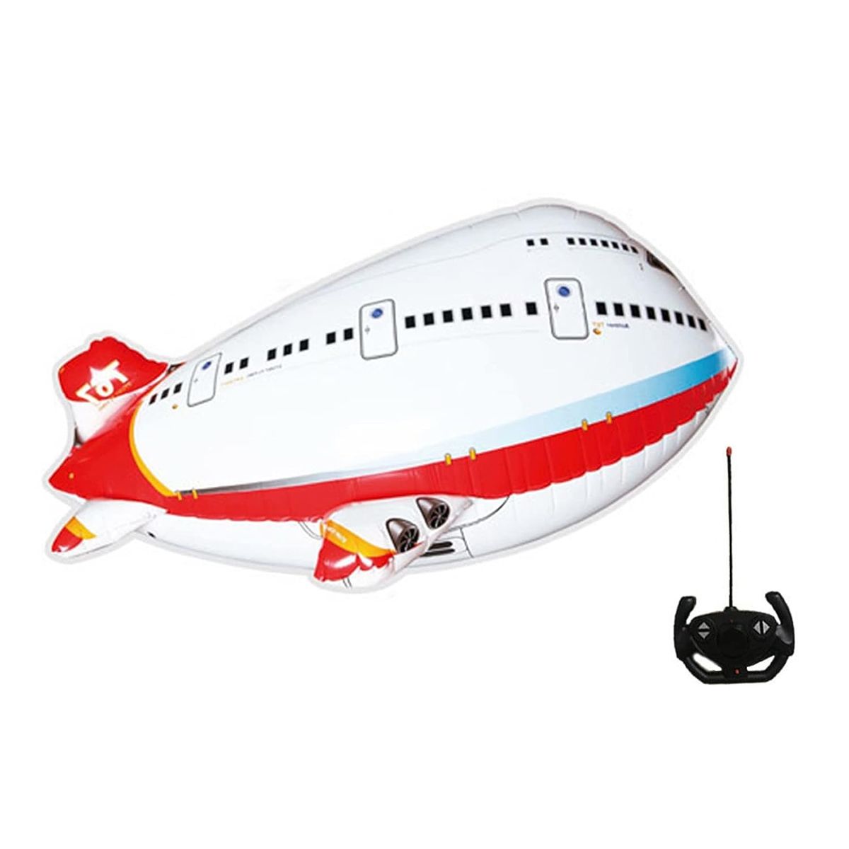 DIY Plastic Inflatable Helium Balloon Remote Control Blimp Toy Shop