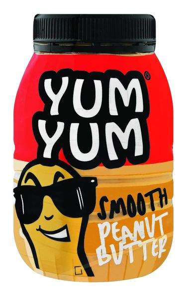 YUM YUM Smooth Peanut Butter 800g