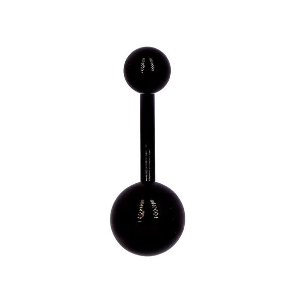 Androgyny Stainless Steel Double Ball Belly Ring