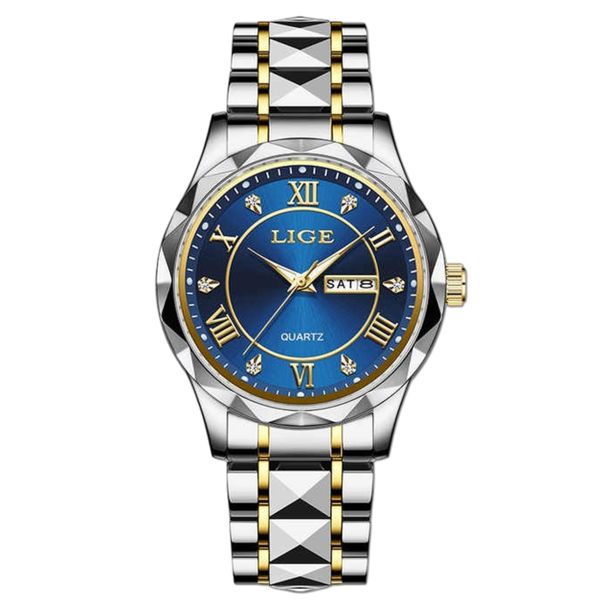 LIGE Solstice Men's Analogue Stainless Steel Strap Watch