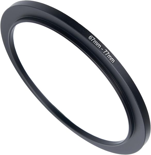 E-Photographic 67 to 77mm Lens Filter Step-Up Adapter Ring