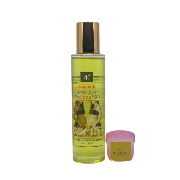 ZE Stretch Mark Scar Removal Oil + Lipbalm