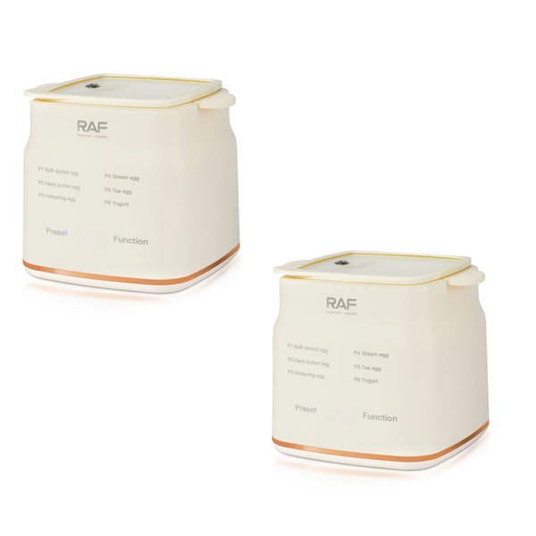 6-Function Mini Egg Cooker, Automatic Egg Steamer 2 Pieces