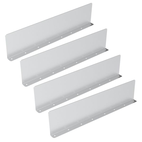 Tool DIY Aluminium Roof Gutter Diverter Overflow Guard Set of 4 (40cm)
