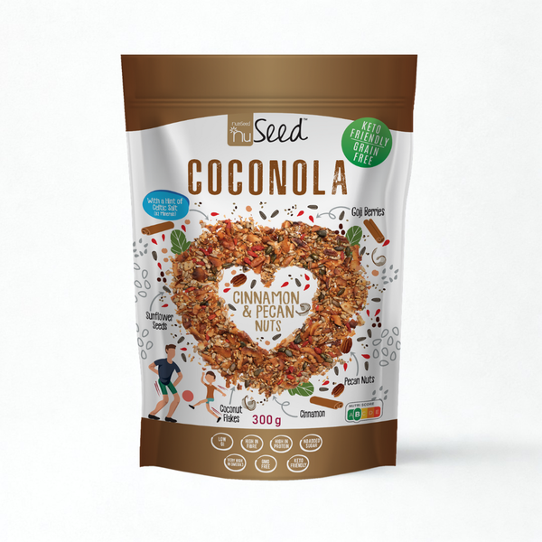Coconola Cinnamon &amp; Pecan Nuts 300g