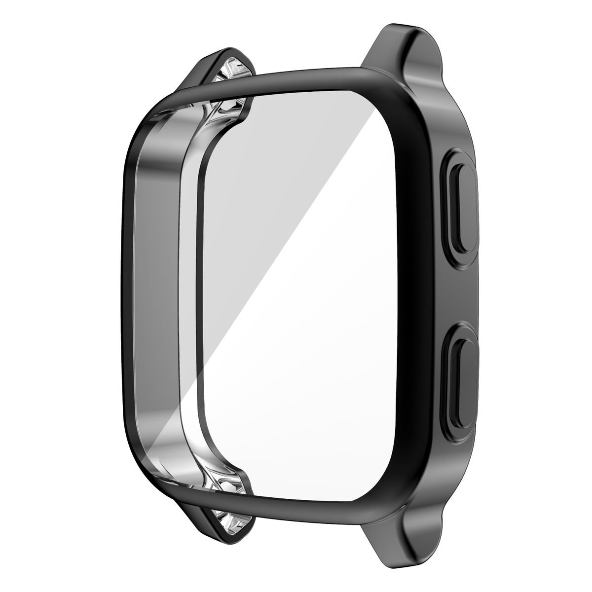 tpu-electroplated-protective-case-with-screen-protector-for-garmin-venu