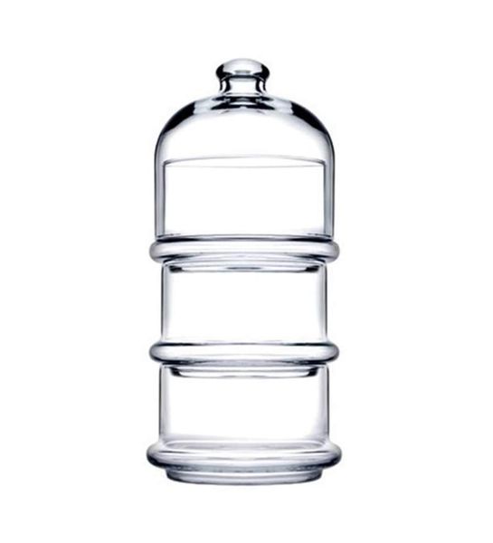 Bowl 3 Tier With Lid Villa Patisserie 222mm X 90mm