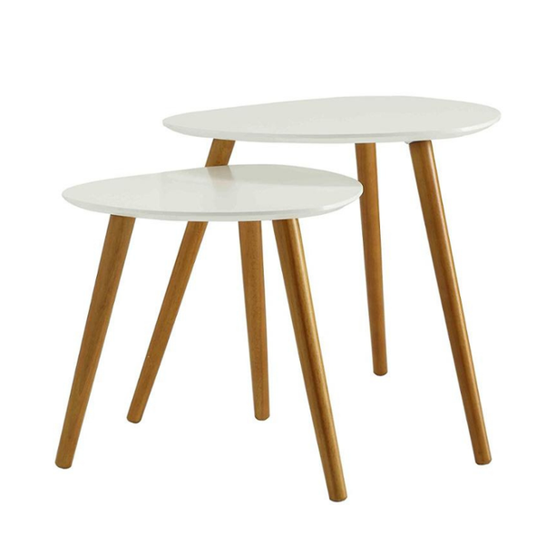 Set of 2 Mini Nesting Tray Side Table - Boo