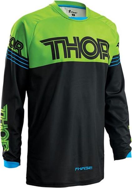Thor Phase Hyper Green Jersey image