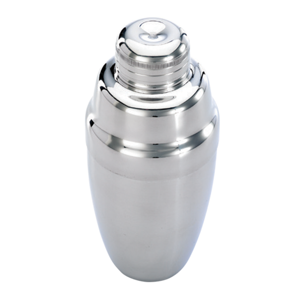 Cocktail Shaker - Cobbler - Stainless Steel - 500ml