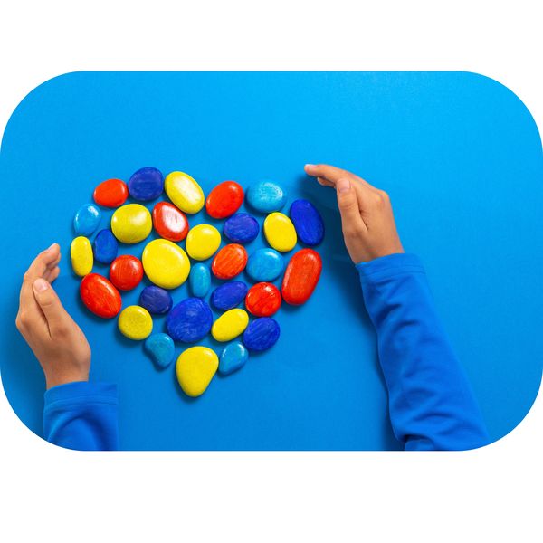 Stone hearts Printed Mouse Pad