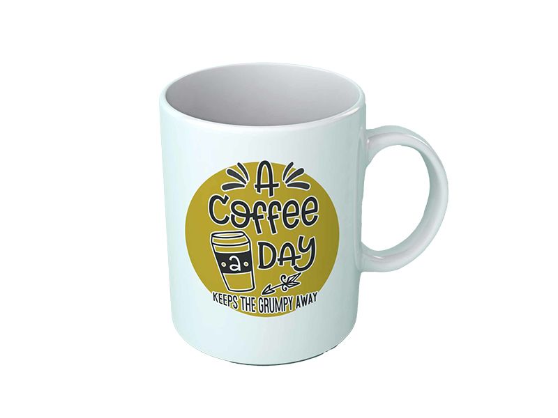 Novelty mug - A coffee a day................