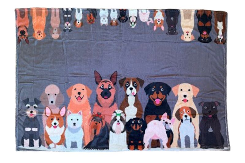 Cool Pets Large Fleece Dog Blanket