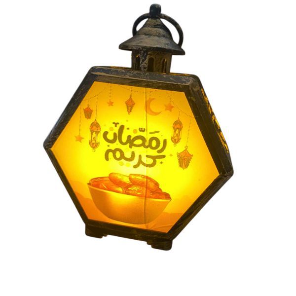 LED Ramadan Kareem Light -Warm White Islamic Decorative Lamp for Home &amp; Eid
