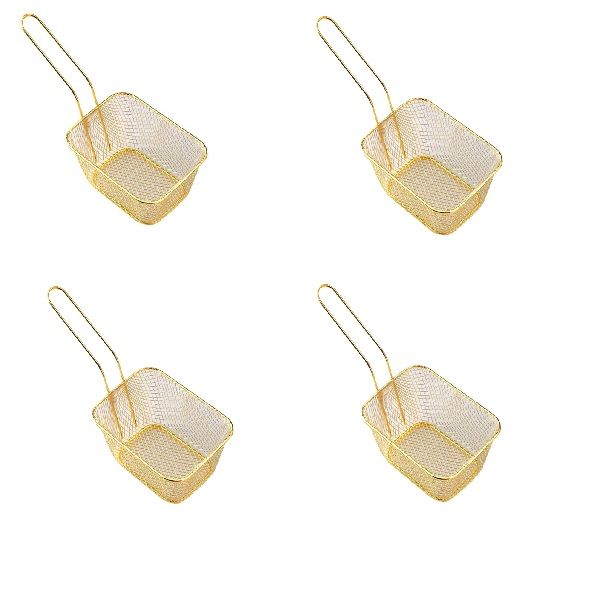 Golden Crisp Mini Fry Basket Set - 4 Piece