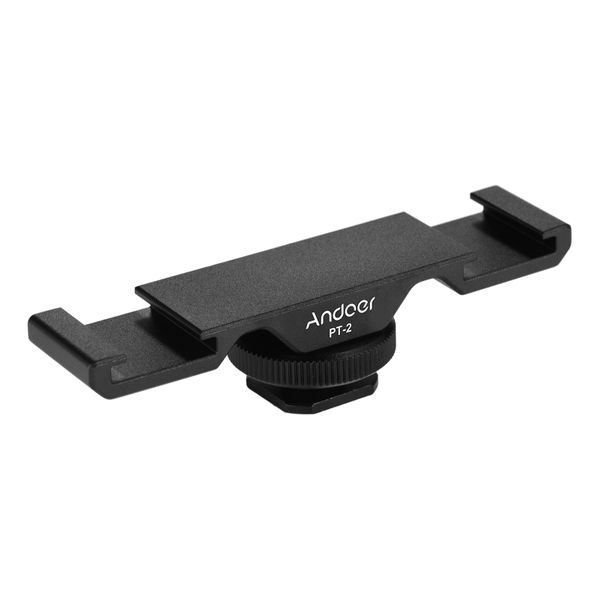 Andoer PT-2 Dual Cold Shoe Bar