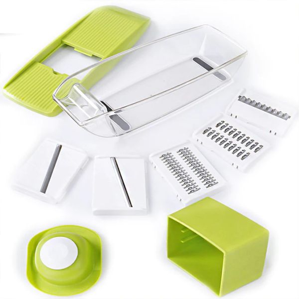 Vegetable Cutter, Grater &amp; Slicer