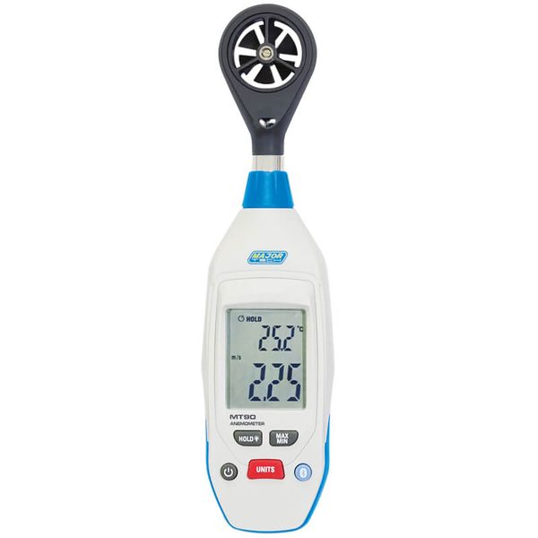 Major Tech Mini Bluetooth Thermo Anemometer (MT90)