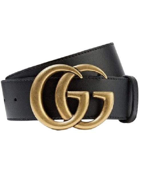Tintylizer Women's Metal Buckle 1.5cm Width Belt- Black