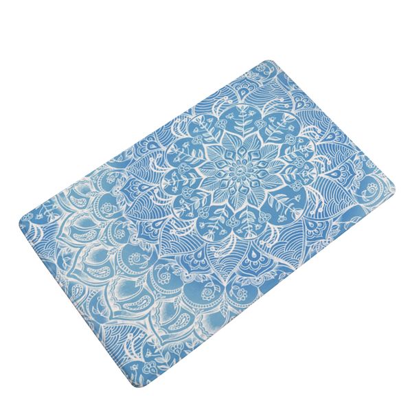 Doormat Mandala White/ Blue image