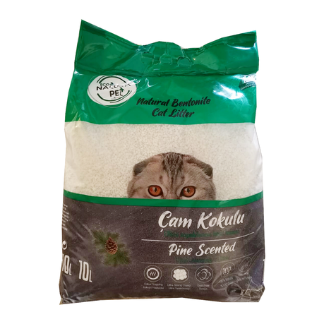 Pine scented 2024 cat litter