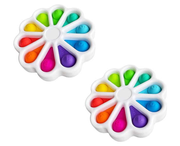 Playful Panda Bubble Wheel Fidget Sensory Pop It Toy