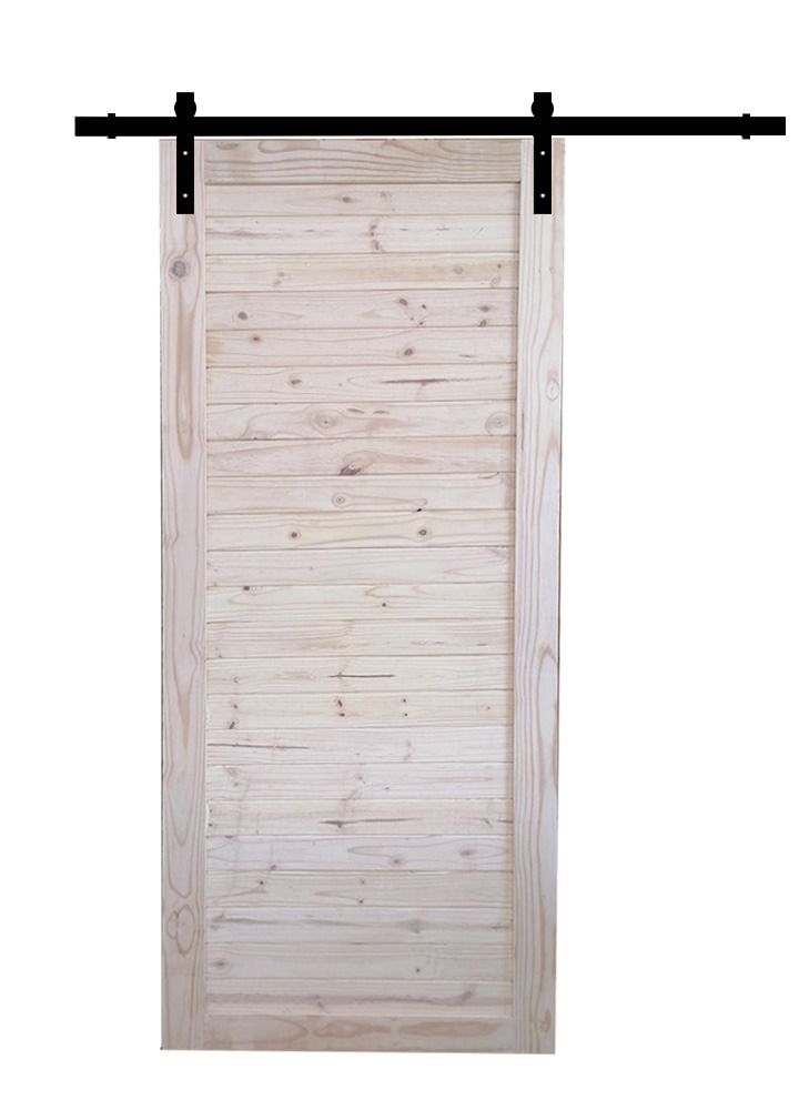 Horizontal Slat Barn Door Interior Barn Sliding Door Including
